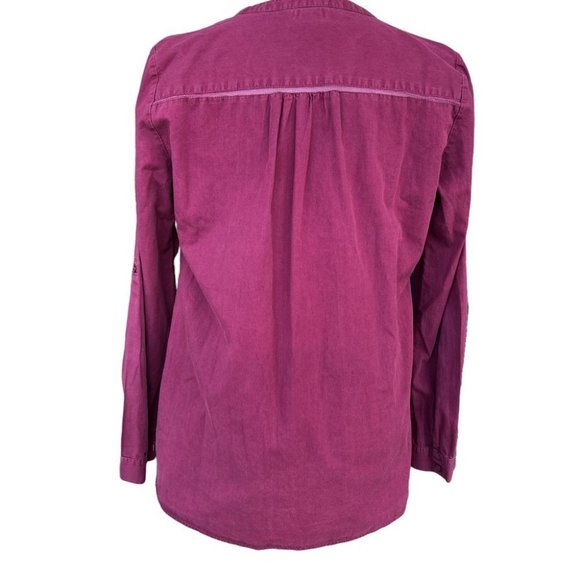 Calvin Klein long sleeve cotton blouse - Picture 2 of 7